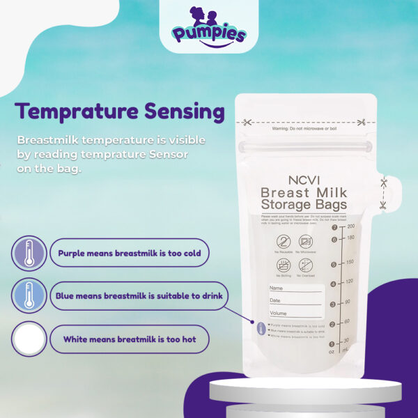 NCVI Breast Milk Storage Bags - Image 3