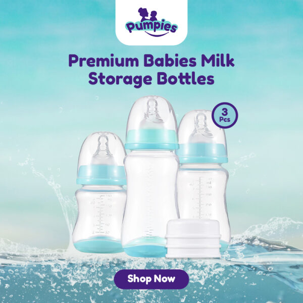 Premium Babies Milk Storage Bottles