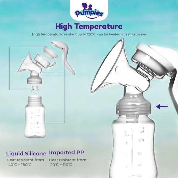 Manual Breast Pump For Baby Milk - Image 3