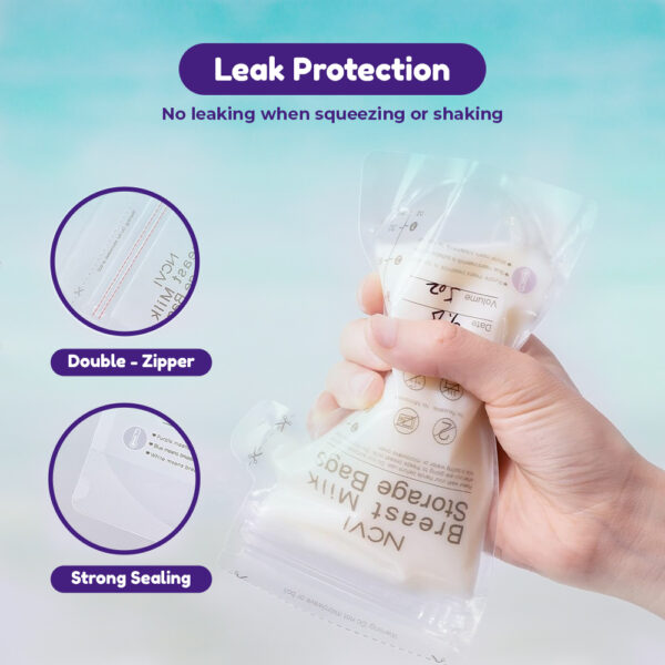 NCVI Breast Milk Storage Bags - Image 2